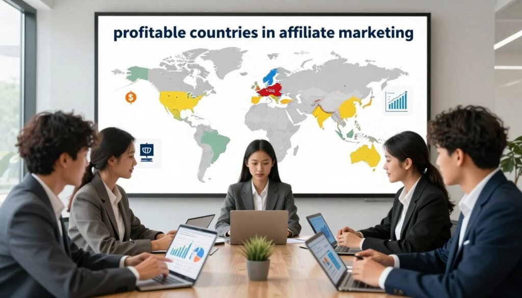 الدول الرابحة في التسويق بالعمولة الدول الرابحة في التسويق بالعمولة