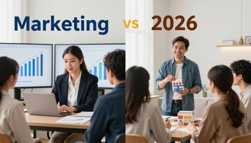 مقارنة بين التسويق بالعمولة والبيع المباشر: أيهما أنجح في 2026؟